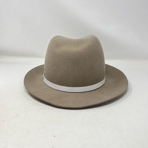 Rag & Bone Womens Floppy Brim Fedora Pecan Brown Medium - Picture 3 of 8